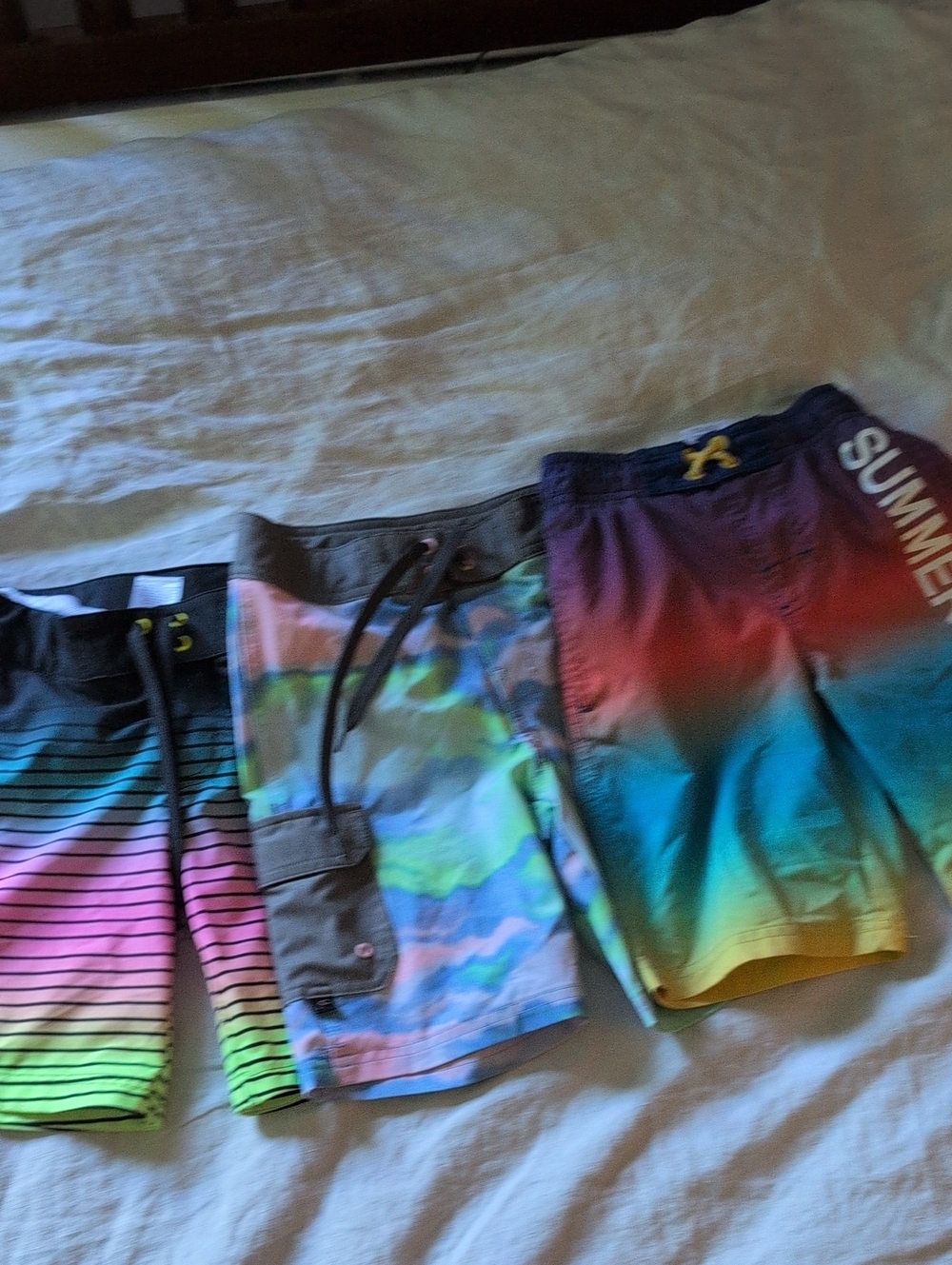 Lot Of 3 Boys Swim Shorts